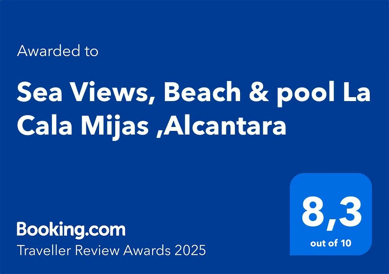 Sea Views, Beach & Pool La Cala Mijas ,Alcantara Malaga Spain